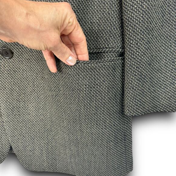 Vintage Ermenegildo Zegna Soft Blazer 3 Button Sport Coat Jacket Wool Blend 41R - Picture 4 of 12